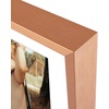 image:imageGolden State Art 4x6 Aluminum Collage Frame Displays 6x4 Pictures With 2 Openings Mat or One 8x10 Photo Real Glass PortraitLandscape WallTabletop Display Gold 1 PackRose Gold