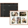 image:imageGolden State Art 4x6 Aluminum Collage Frame Displays 6x4 Pictures With 2 Openings Mat or One 8x10 Photo Real Glass PortraitLandscape WallTabletop Display Gold 1 PackRose Gold