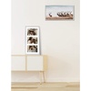 image:imageGolden State Art 4x6 Aluminum Collage Frame Displays 6x4 Pictures With 2 Openings Mat or One 8x10 Photo Real Glass PortraitLandscape WallTabletop Display Gold 1 PackSilver