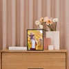 image:imageGolden State Art 4x6 Aluminum Collage Frame Displays 6x4 Pictures With 2 Openings Mat or One 8x10 Photo Real Glass PortraitLandscape WallTabletop Display Gold 1 PackBlack