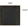 image:imageGolden State Art 4x6 Aluminum Collage Frame Displays 6x4 Pictures With 2 Openings Mat or One 8x10 Photo Real Glass PortraitLandscape WallTabletop Display Gold 1 PackBronze