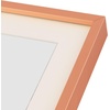 image:imageGolden State Art 4x6 Aluminum Collage Frame Displays 6x4 Pictures With 2 Openings Mat or One 8x10 Photo Real Glass PortraitLandscape WallTabletop Display Gold 1 PackRose Gold