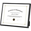 image:imageGolden State Art 85x11 Aluminum Frame Real Glass Metal Frame for 85 by 11 inch Document Certificate Diploma with Easel Stand Black 3 PackBlack