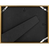 image:imageGolden State Art 85x11 Aluminum Frame Real Glass Metal Frame for 85 by 11 inch Document Certificate Diploma with Easel Stand Black 3 PackBronze