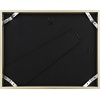 image:imageGolden State Art 85x11 Aluminum Frame Real Glass Metal Frame for 85 by 11 inch Document Certificate Diploma with Easel Stand Black 3 PackGold