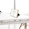 image:imageGolden State Art 85x11 Aluminum Frame Real Glass Metal Frame for 85 by 11 inch Document Certificate Diploma with Easel Stand Black 3 PackGold