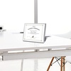 image:imageGolden State Art 85x11 Aluminum Frame Real Glass Metal Frame for 85 by 11 inch Document Certificate Diploma with Easel Stand Black 3 PackSilver
