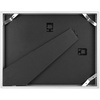 image:imageGolden State Art 85x11 Aluminum Frame Real Glass Metal Frame for 85 by 11 inch Document Certificate Diploma with Easel Stand Black 3 PackSilver