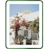 image:imageGolden State Art 8x10 Aluminum Picture Frame Red  With Mat for 5x7 Photo or Without Mat for Round Edges 8 x 10 Photo with 1inch Radius Corner  Real Glass  Matte Modern Wall DecorGreen