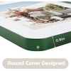 image:imageGolden State Art 8x10 Aluminum Picture Frame Red  With Mat for 5x7 Photo or Without Mat for Round Edges 8 x 10 Photo with 1inch Radius Corner  Real Glass  Matte Modern Wall DecorGreen