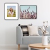 image:imageGolden State Art 8x10 Aluminum Picture Frame Red  With Mat for 5x7 Photo or Without Mat for Round Edges 8 x 10 Photo with 1inch Radius Corner  Real Glass  Matte Modern Wall DecorBlack