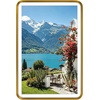 image:imageGolden State Art 8x10 Aluminum Picture Frame Red  With Mat for 5x7 Photo or Without Mat for Round Edges 8 x 10 Photo with 1inch Radius Corner  Real Glass  Matte Modern Wall DecorBronze Gold