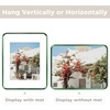 image:imageGolden State Art 8x10 Aluminum Picture Frame Red  With Mat for 5x7 Photo or Without Mat for Round Edges 8 x 10 Photo with 1inch Radius Corner  Real Glass  Matte Modern Wall DecorGreen