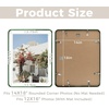 image:imageGolden State Art 8x10 Aluminum Picture Frame Red  With Mat for 5x7 Photo or Without Mat for Round Edges 8 x 10 Photo with 1inch Radius Corner  Real Glass  Matte Modern Wall DecorGreen