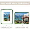image:imageGolden State Art 8x10 Aluminum Picture Frame Red  With Mat for 5x7 Photo or Without Mat for Round Edges 8 x 10 Photo with 1inch Radius Corner  Real Glass  Matte Modern Wall DecorGreen