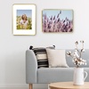 image:imageGolden State Art 8x10 Aluminum Picture Frame Red  With Mat for 5x7 Photo or Without Mat for Round Edges 8 x 10 Photo with 1inch Radius Corner  Real Glass  Matte Modern Wall DecorGold