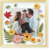 image:imageGolden State Art 8x10 Floating Frame Silver Aluminum Picture Frame Clear Glass Displays Any Size Photo Up to 8x10 Home Gallery Wall Decoration Display Horizontal and VerticalGold