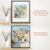 image:imageGolden State Art 8x10 Floating Frame Silver Aluminum Picture Frame Clear Glass Displays Any Size Photo Up to 8x10 Home Gallery Wall Decoration Display Horizontal and VerticalBlack