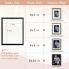 image:imageGolden State Art 8x10 Floating Frame Silver Aluminum Picture Frame Clear Glass Displays Any Size Photo Up to 8x10 Home Gallery Wall Decoration Display Horizontal and VerticalBlack