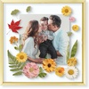 image:imageGolden State Art 8x10 Floating Frame Silver Aluminum Picture Frame Clear Glass Displays Any Size Photo Up to 8x10 Home Gallery Wall Decoration Display Horizontal and VerticalGold