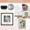 image:imageGolden State Art 8x10 Floating Frame Silver Aluminum Picture Frame Clear Glass Displays Any Size Photo Up to 8x10 Home Gallery Wall Decoration Display Horizontal and VerticalBlack