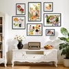 image:imageGolden State Art 8x10 Floating Frame Silver Aluminum Picture Frame Clear Glass Displays Any Size Photo Up to 8x10 Home Gallery Wall Decoration Display Horizontal and VerticalBlack