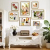 image:imageGolden State Art 8x10 Floating Frame Silver Aluminum Picture Frame Clear Glass Displays Any Size Photo Up to 8x10 Home Gallery Wall Decoration Display Horizontal and VerticalBronze
