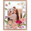 image:imageGolden State Art 8x10 Floating Frame Silver Aluminum Picture Frame Clear Glass Displays Any Size Photo Up to 8x10 Home Gallery Wall Decoration Display Horizontal and VerticalRose Gold