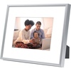 image:imageGolden State Art 8x10 Picture Frames with Mat for 5x7 Photos  Set of 4 Premium Real Glass Aluminum Frames for Wall or Tabletop Display  Modern SilverModern Silver