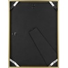image:imageGolden State Art 8x10 Picture Frames with Mat for 5x7 Photos  Set of 4 Premium Real Glass Aluminum Frames for Wall or Tabletop Display  Modern SilverModern Gold