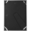 image:imageGolden State Art 8x10 Picture Frames with Mat for 5x7 Photos  Set of 4 Premium Real Glass Aluminum Frames for Wall or Tabletop Display  Modern SilverSilver