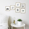 image:imageGolden State Art 8x10 Picture Frames with Mat for 5x7 Photos  Set of 4 Premium Real Glass Aluminum Frames for Wall or Tabletop Display  Modern SilverVintage Bronze