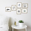 image:imageGolden State Art 8x10 Picture Frames with Mat for 5x7 Photos  Set of 4 Premium Real Glass Aluminum Frames for Wall or Tabletop Display  Modern SilverVintage Bronze