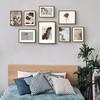 image:imageGolden State Art 8x10 Picture Frames with Mat for 5x7 Photos  Set of 4 Premium Real Glass Aluminum Frames for Wall or Tabletop Display  Modern SilverVintage Bronze