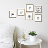 image:imageGolden State Art 8x10 Picture Frames with Mat for 5x7 Photos  Set of 4 Premium Real Glass Aluminum Frames for Wall or Tabletop Display  Modern SilverVintage Bronze