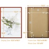 image:imageGolden State Art A4 Aluminum Picture Frame Black Metal Thin Poster Frames for 83x117 inch Photo Acrylic Front Wall Hook for Horizontal or Vertical Display 1 PackRed
