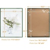 image:imageGolden State Art A4 Aluminum Picture Frame Black Metal Thin Poster Frames for 83x117 inch Photo Acrylic Front Wall Hook for Horizontal or Vertical Display 1 PackGreen