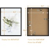 image:imageGolden State Art A4 Aluminum Picture Frame Black Metal Thin Poster Frames for 83x117 inch Photo Acrylic Front Wall Hook for Horizontal or Vertical Display 1 PackBlack
