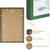 image:imageGolden State Art A4 Aluminum Picture Frame Black Metal Thin Poster Frames for 83x117 inch Photo Acrylic Front Wall Hook for Horizontal or Vertical Display 1 PackGreen