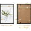image:imageGolden State Art A4 Aluminum Picture Frame Black Metal Thin Poster Frames for 83x117 inch Photo Acrylic Front Wall Hook for Horizontal or Vertical Display 1 PackBlack