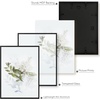 image:imageGolden State Art A4 Aluminum Picture Frame Black Metal Thin Poster Frames for 83x117 inch Photo Acrylic Front Wall Hook for Horizontal or Vertical Display 1 PackBlack