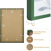 image:imageGolden State Art A4 Aluminum Picture Frame Black Metal Thin Poster Frames for 83x117 inch Photo Acrylic Front Wall Hook for Horizontal or Vertical Display 1 PackGreen