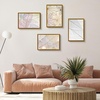 image:imageGolden State Art A4 Aluminum Picture Frame Black Metal Thin Poster Frames for 83x117 inch Photo Acrylic Front Wall Hook for Horizontal or Vertical Display 1 PackBronze