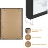 image:imageGolden State Art A4 Aluminum Picture Frame Black Metal Thin Poster Frames for 83x117 inch Photo Acrylic Front Wall Hook for Horizontal or Vertical Display 1 PackBlack