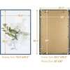 image:imageGolden State Art A4 Aluminum Picture Frame Black Metal Thin Poster Frames for 83x117 inch Photo Acrylic Front Wall Hook for Horizontal or Vertical Display 1 PackBlue