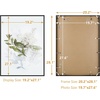 image:imageGolden State Art A4 Aluminum Picture Frame Black Metal Thin Poster Frames for 83x117 inch Photo Acrylic Front Wall Hook for Horizontal or Vertical Display 1 PackBlack