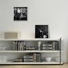 image:imageGolden State Art A4 Aluminum Picture Frame Black Metal Thin Poster Frames for 83x117 inch Photo Acrylic Front Wall Hook for Horizontal or Vertical Display 1 PackSilver