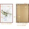 image:imageGolden State Art A4 Aluminum Picture Frame Black Metal Thin Poster Frames for 83x117 inch Photo Acrylic Front Wall Hook for Horizontal or Vertical Display 1 PackRed
