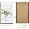image:imageGolden State Art A4 Aluminum Picture Frame Black Metal Thin Poster Frames for 83x117 inch Photo Acrylic Front Wall Hook for Horizontal or Vertical Display 1 PackGreen