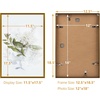 image:imageGolden State Art A4 Aluminum Picture Frame Black Metal Thin Poster Frames for 83x117 inch Photo Acrylic Front Wall Hook for Horizontal or Vertical Display 1 PackBronze